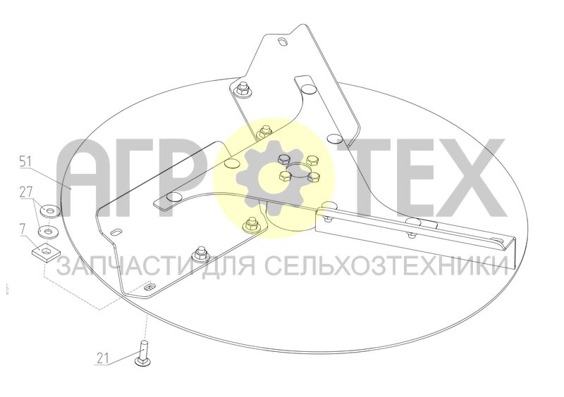 Чертеж Диск (161.14.04.250)